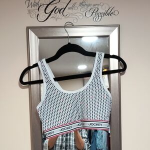 Jockey Women's XL Black and White Polka Dot Bras